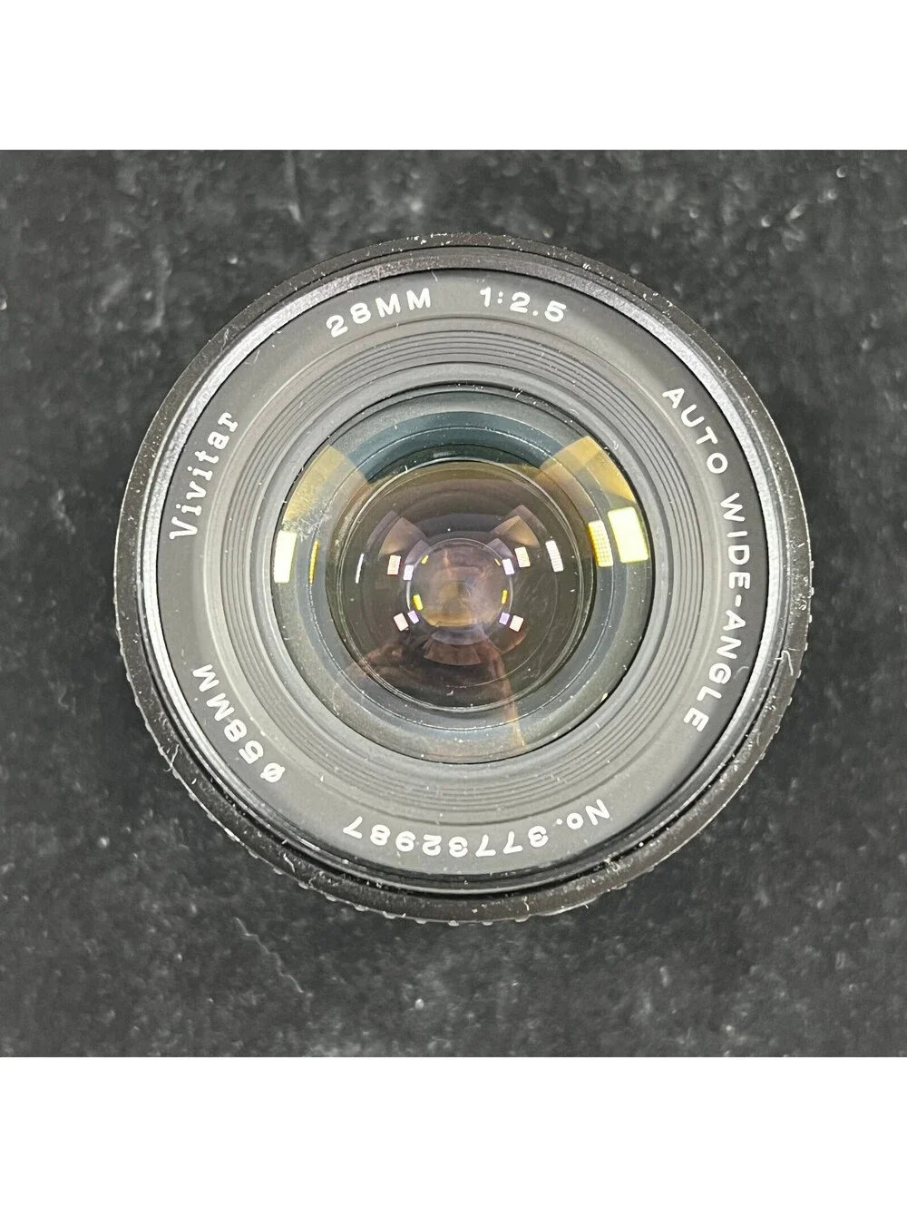 Vivitar 28mm f/2.5 Auto Wide-Angle Camera Lens with Cap